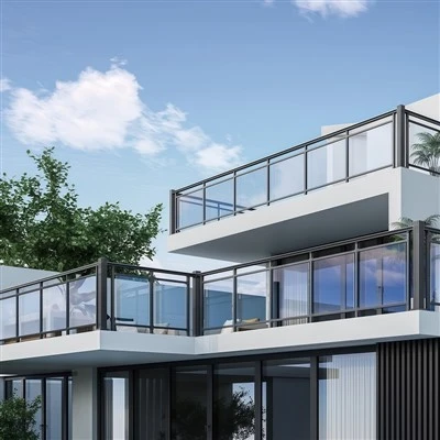 Op legering-gebaseerde gelaste aluminium relingsets